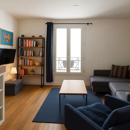 Etoile Montmartre- Vue Tour Eiffel - 3 Min Du Sacre-Coeur Apartamento *